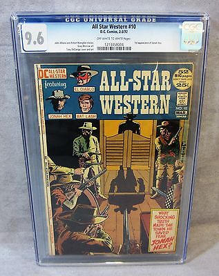 ALL STAR WESTERN 10 Jonah Hex 1st appearance CGC 96 NM DC Comics 1972