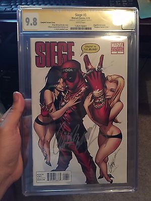 Siege 3  CGC SS 98 Deadpool variant