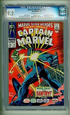 MARVEL SUPER HEROES 13 CGC 92 FIRST CAROL DANVERS 1968