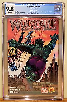 WOLVERINE 66 CGC 98  1st OLD MAN LOGAN  DYNAMIC FORCES VARIANT  HERB TRIMPE