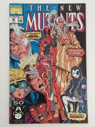 NEW MUTANTS 98 Deadpool 1st Appearance High Grade NM 9498 Not CGC Rated