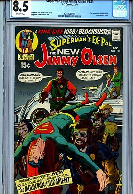 Supermans Pal Jimmy Olsen 134 CGC 85 1st Cameo Darseid