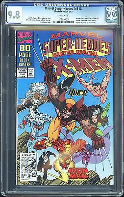 1st SQUIRREL GIRL App MARVEL SUPERHEROES V2 8 Winter Special 1991 CGC 98