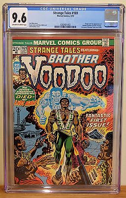 STRANGE TALES 169  CGC 96 1st App  Origin of BROTHER VOODOO RED HOT KEY