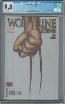 CGC 98 WOLVERINE ORIGINS 10 WHITE PAGES 1ST APPEARANCE DAKEN WOLVERINE SON