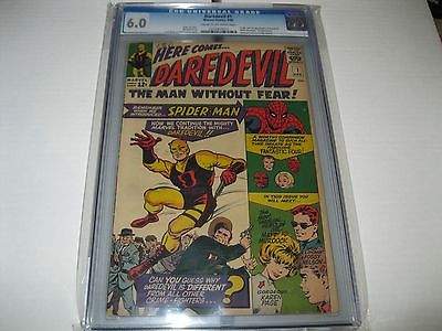 DAREDEVIL 1 CGC 60 1STDAREDEVIL MATT MURDOCKA VERYBEAUTIFULBOOK  NET FLIX 