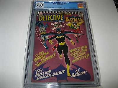 DETECTIVE COMICS 359 CGC70 CLASSIC COVER 1965 1ST BATGIRL BARBARA GORDAN RARE