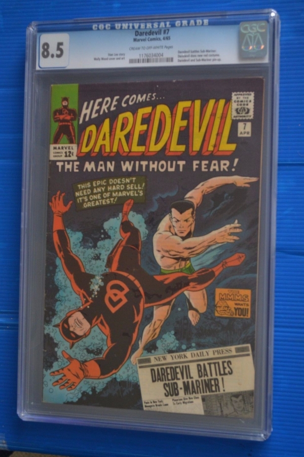 DAREDEVIL  7 CGC VERY FINE  APR 1965  MARVEL COMICS