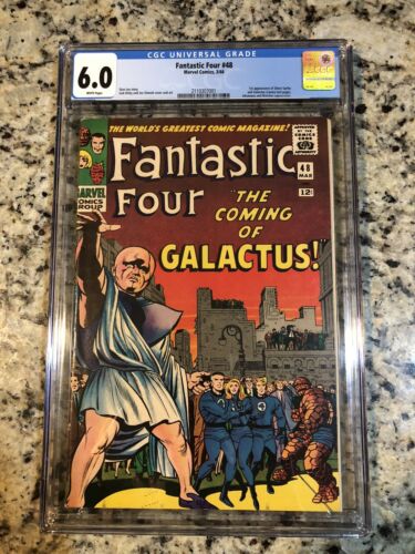 Fan Four 48 CGC 60 1st  appearance of Silver Surfer and Galactus cameo last pg