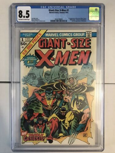 Giant Size XMen 1 CGC 85 1st app new XMen 2nd Wolverine HOT BOOK CHEAPEST