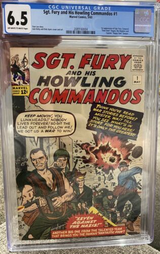 SGT Fury and His Howling Commandos 1 CGC Graded 65