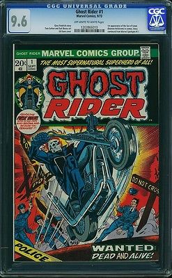 Ghost Rider 1 CGC 96 NM 1st Son of Satan Johnny Blaze 1973 Marvel 1203866010