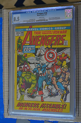 AVENGERS  100  CGC VERY FINE 85  JUN 1972  MARVEL COMICS CGC Comics