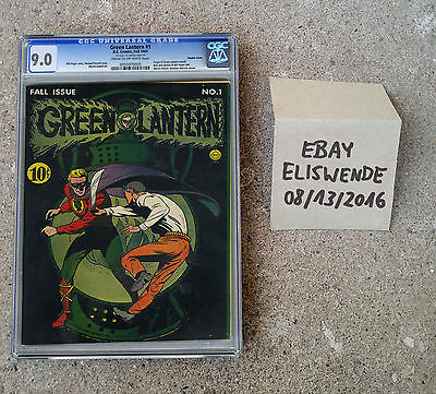 Green Lantern 1 CGC 90  1941  DC Comics RARE 0055970005