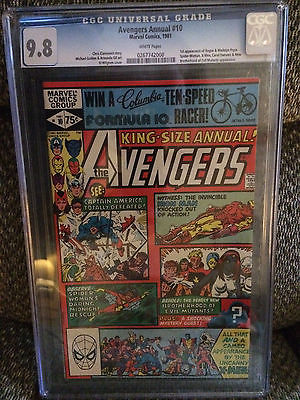 Avengers Annual 10 CGC 98 White pages 1st app Rogue and Pryor