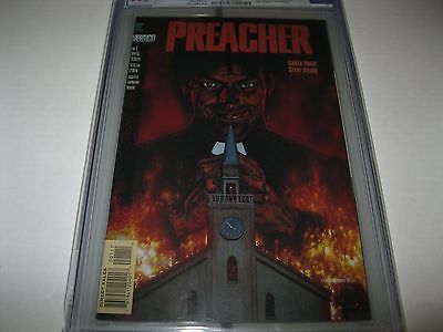 PREACHER 1 CGC 98 GREAT AMC SHOW  NM   RARE  GRADED 98   DC VERTIGO 