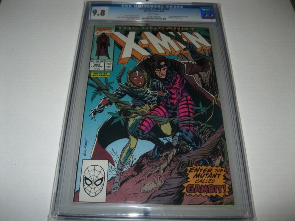 UNCANNY XMEN 266 CGC 98 FIRST GAMBIT NEW MOVIE SOON  MARVEL COMICS 1990 