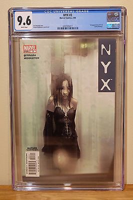 NYX 3  CGC 96  WHITE 1st App of X23 Laura Kinney  Wolverine 3 Movie