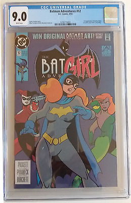 BATMAN ADVENTURES  12  CGC 90  0290770003  1st Harley Quinn puddin