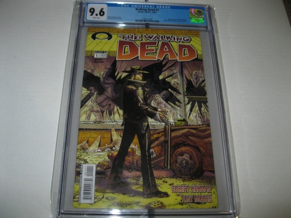 WALKING DEAD 1 CGC 96 RARE LIMITED BOOK 2003 IMAGE COMICS A GREAT AMC SHOW NM