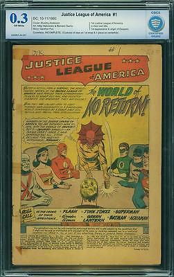 BRAVE BOLD 28 AND JUSTICE LEAGUE OF AMERICA 1 CGC SUPERMAN BATMAN FLASH 2 4 59 