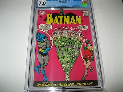 BATMAN 171 CGC70 CLASSIC COVER  DC COMICS 1965 1ST SILVER AGE RIDDLER PINK