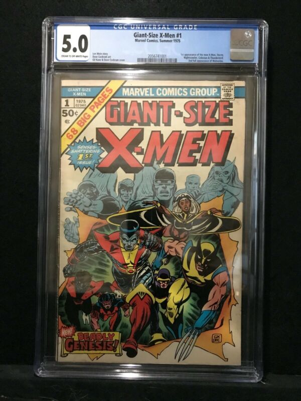 GiantSize XMen 1 CGC 50      XMen Auctions Right Now 