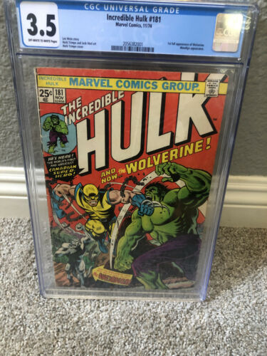 incredible hulk 181 cgc 35