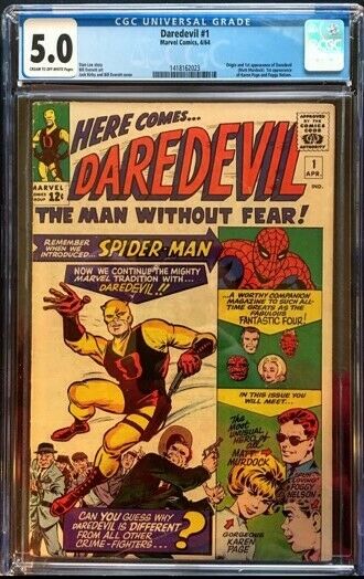 Daredevil 1 1964 CGC 50