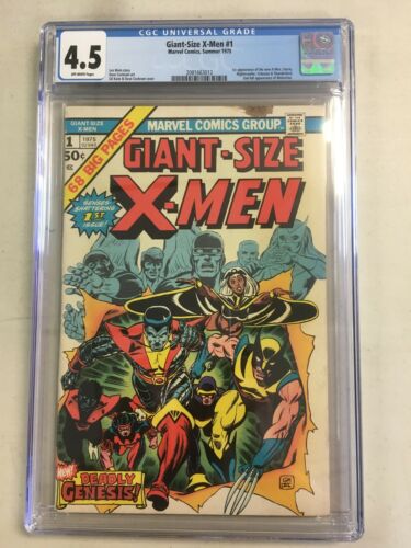 Giant Size XMen 1 CGC 45 Blue Label