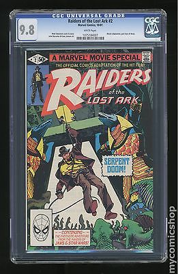 Raiders of the Lost Ark 1981 Movie 2 CGC 98 1075184007