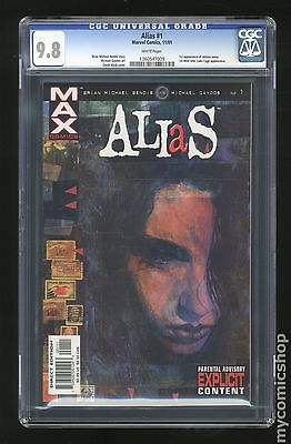 Alias 2001 Marvel 1 CGC 98 1360547009