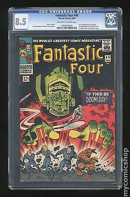 Fantastic Four 1961 1st Series 49 CGC 85 1360592009