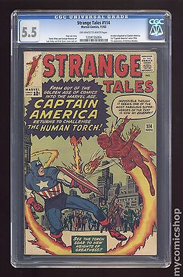 Strange Tales 19511976 1st Series 114 CGC 55 1204155004