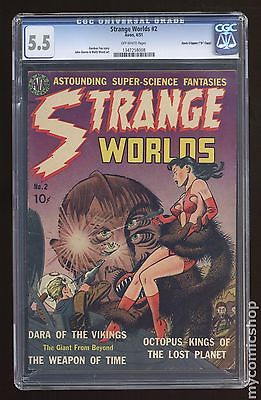 Strange Worlds 1950 Avon 2 CGC 55 1347258008