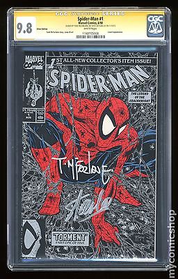 SpiderMan 1990 1SILVER CGC 98 SS 1148775008