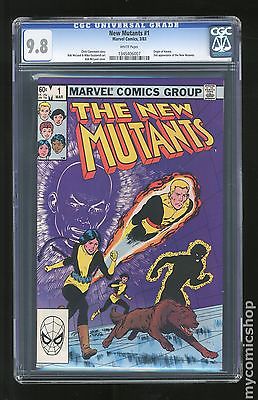 New Mutants 1983 1st Series 1 CGC 98 1345406007