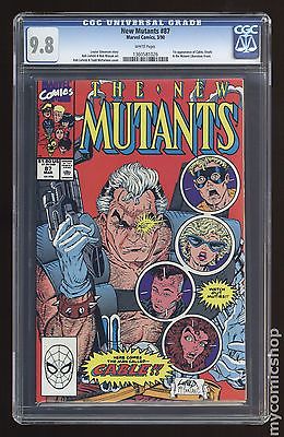 New Mutants 1983 1st Series 87 CGC 98 1360581026