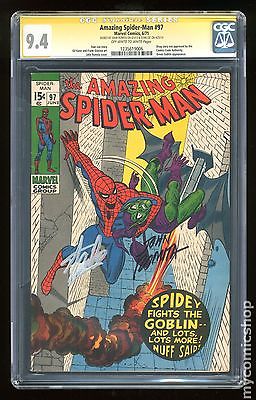 Amazing SpiderMan 1963 1st Series 97 CGC 94 SS 1235619006