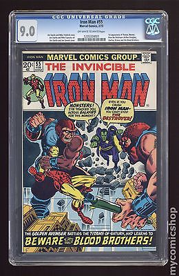 Iron Man 1968 1st Series 55 CGC 90 1205324001