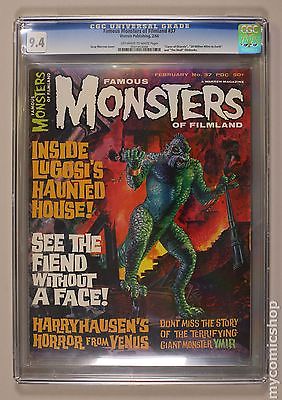 Famous Monsters of Filmland 1958 Magazine 37 CGC 94 0501853008