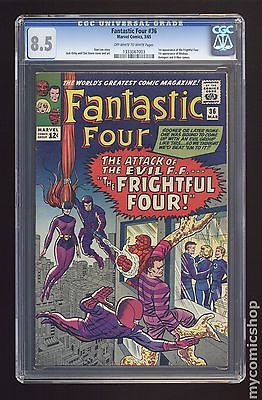 Fantastic Four 1961 1st Series 36 CGC 85 1333067003