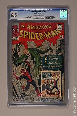 Amazing SpiderMan 1963 1st Series 9 CGC 65 0918315002