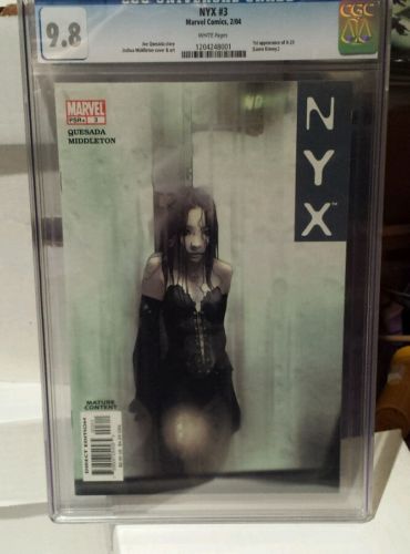 NYX 3 CGC 98 2004 1st appearance X23 Laura Kinney Confirmed for Wolverine 3