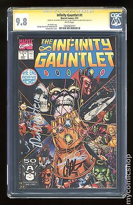 Infinity Gauntlet 1991 1 CGC 98 SS 1262422017