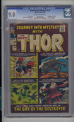 Journey into Mystery 119 CGC 90 VFNM Marvel Thor 1st Hogun Fandrall Volstagg