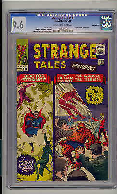 Strange Tales 133 CGC 96 NM Marvel Fantastic Four Dr Strange Suscha News Ped