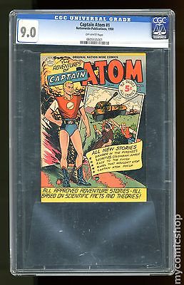 Captain Atom 1950 Nationwide 1 CGC 90 0605335001