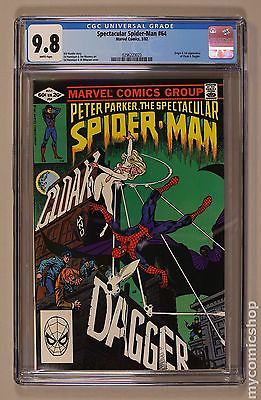 Spectacular SpiderMan 1976 1st Series 64 CGC 98 0296223023