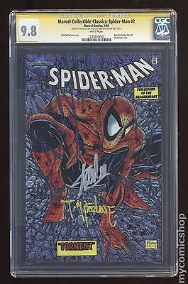 Marvel Collectible Classics SpiderMan 1998 2 CGC 98 SS 1235659002